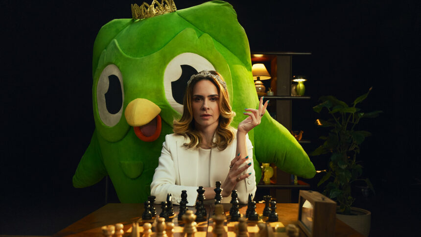 Duolingo transforma Ana Paula Renault em rainha do seu tabuleiro