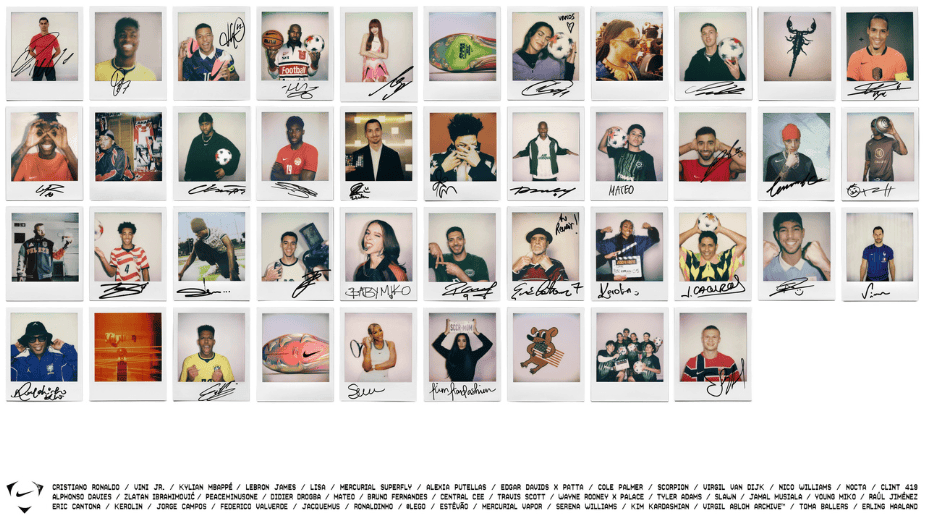 Nike trocou seu clássico filme por Polaroids